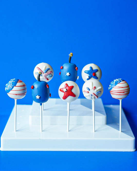 4th Of July Cake Pops